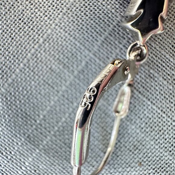 BBJ Deep Amethyst Sterling Silver Earrings - Picture 8 of 15